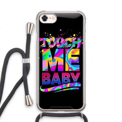 Touch Me: iPhone 8 Transparant Hoesje met koord