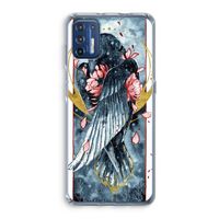 Golden Raven: Motorola Moto G9 Plus Transparant Hoesje