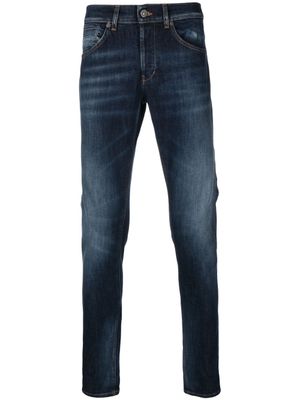 DONDUP jean skinny à effet délavé - Bleu