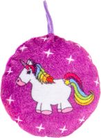 LG Imports knuffeleenhoorn 10 cm paars - thumbnail