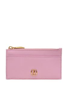 Bally portefeuille en cuir à plaque logo - Rose