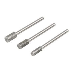 Wolfcraft Diamantslijpstift-set | Cilindervormig | 3-delig | 1 set - 5987000