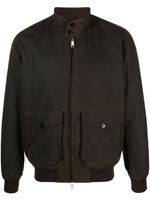 Baracuta veste zippée à effet ciré - Vert