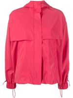 Emporio Armani imperméable à capuche - Rouge