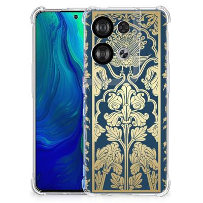 OPPO Reno8 Case Beige Flowers OPPO Reno8 Case Beige Flowers