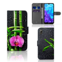 Huawei Y5 (2019) Hoesje Orchidee - thumbnail