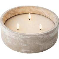 Lumineo LED Kaars Beton voor Buiten 20x8 cm - thumbnail
