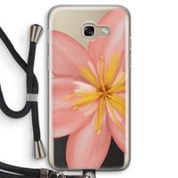 Pink Ellila Flower: Samsung Galaxy A5 (2017) Transparant Hoesje met koord Pink Ellila Flower: Samsung Galaxy A5 (2017) Transparant Hoesje met koord