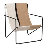 ferm LIVING Desert Fauteuil - Zwart / Soil