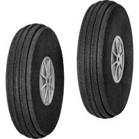 DU-BRO Schuimrubberen banden Met kunststofvelgen, Met profiel 70 mm 2 stuk(s) DU-BRO Schuimrubberen banden Met kunststofvelgen, Met profiel 70 mm 2 stuk(s)