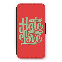Turn hate into love: iPhone 12 Pro Max Flip Hoesje