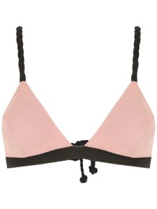 Clube Bossa bikini à bordures contrastantes - Rose