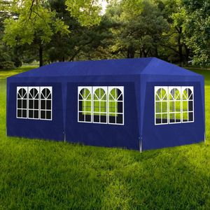 VidaXL Partytent 3x6 m blauw