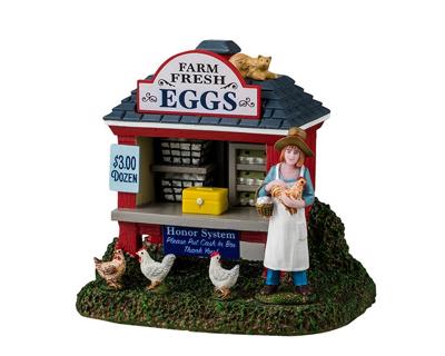 Egg-cellent Egg Stand 11x12x12 cm Kersthuisje - Lemax