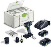 Festool accu-schroefboormachine txs 18 c 3,0-set - 576896