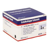 Leukotape Classic Zwart 3,75cmx10m 1 238000