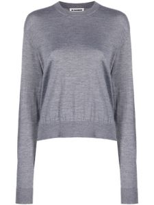 Jil Sander mélange cashmere jumper - Gris