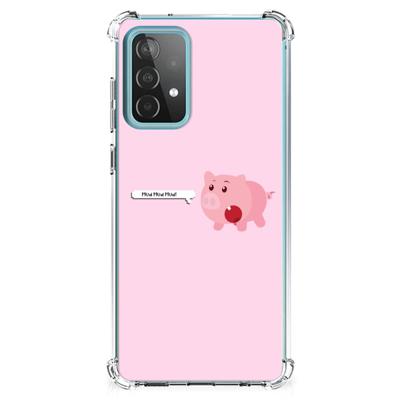 Samsung Galaxy A52 4G/5G Stevig | Bumper Hoesje | Pig Mud Samsung Galaxy A52 4G/5G Stevig | Bumper Hoesje | Pig Mud