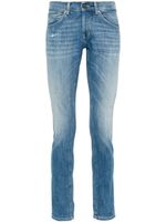 DONDUP jean skinny George à taille basse - Bleu