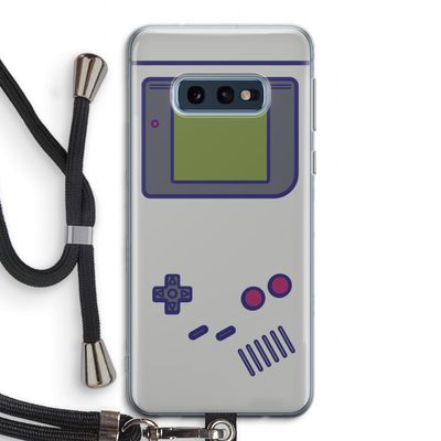 Game On: Samsung Galaxy S10e Transparant Hoesje met koord