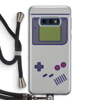 Game On: Samsung Galaxy S10e Transparant Hoesje met koord