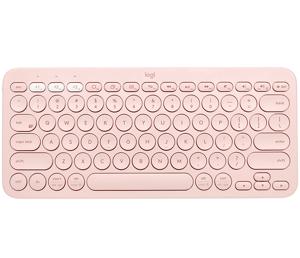 Logitech K380 Multi-Device toetsenbord Universeel Bluetooth QWERTY Engels, Italiaans Roze