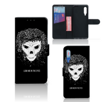 Telefoonhoesje met Naam Xiaomi Mi 9 Skull Hair - thumbnail