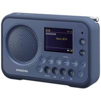 Sangean DPR-76BT Zakradio DAB+, VHF (FM) AUX, Bluetooth Toetsvergrendeling Donkerblauw