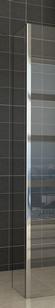 Wiesbaden Zijpaneel 40 x 200 cm met hoekprofiel voor inloopdouche chroom 10 mm NANO