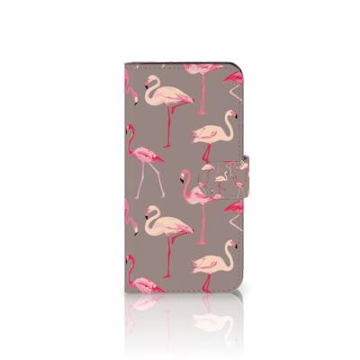 Google Pixel 8A | Telefoonhoesje | Met pasjeshouder | Flamingo Google Pixel 8A | Telefoonhoesje | Met pasjeshouder | Flamingo