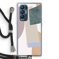 Lindo: Oppo Find X3 Neo Transparant Hoesje met koord