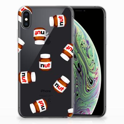 Apple iPhone Xs Max | Siliconen Case | Nut Jar Apple iPhone Xs Max | Siliconen Case | Nut Jar