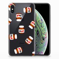 Apple iPhone Xs Max | Siliconen Case | Nut Jar