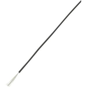 TRU COMPONENTS 1570174 Draad LiY 1 x 0.14 mm² Zwart 100 m