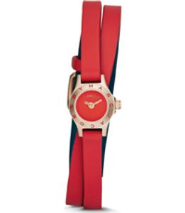 Horlogeband Marc by Marc Jacobs MBM5534 Silicoon Rood 7mm