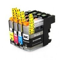 Huismerk Brother LC-223 Inktcartridges Multipack (zwart + 3 kleuren) - thumbnail