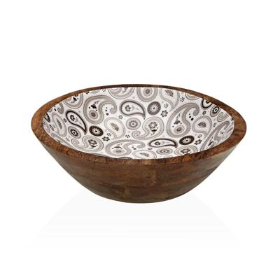 Saladekom Versa Glob Mangohout 24 x 7 x 24 cm
