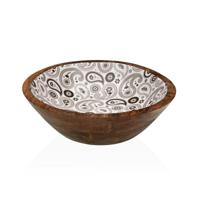 Saladekom Versa Glob Mangohout 24 x 7 x 24 cm