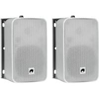 Omnitronic ODP-204 4 inch installatiespeaker set, wit