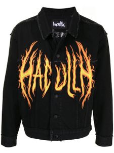 Haculla veste en denim Haculla On Fire - Noir