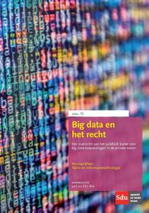 Big data en het recht (Paperback)