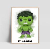 Poster - Hulk / BE HONEST - thumbnail