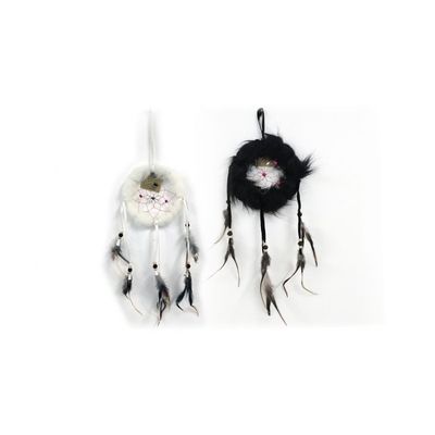 Dromenvangers Wit en Zwart Set van 2 (19 cm)
