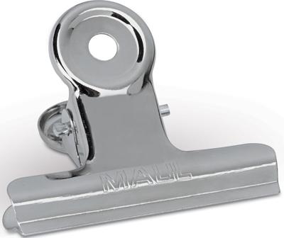 MAUL papierklem bulldogclip 50mm blister 10 verchroomd