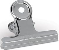 MAUL papierklem bulldogclip 50mm blister 10 verchroomd