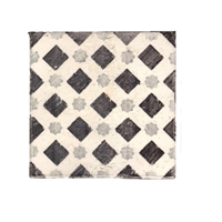 Terre d&apos;Azur Tierra-Royal Decor-Nummero-4 15x15 cm