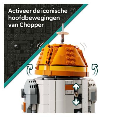LEGO star wars 75416 chopper c1-10p astromech droid