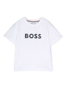 BOSS Kidswear t-shirt à logo imprimé - Blanc