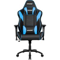 AKRacing LX Plus PC-gamestoel Gestoffeerde gevoerde zitting Zwart, Blauw