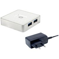 Conceptronic HUBBIES03W USB 3.2 Gen 1-hub 4 poorten Wit